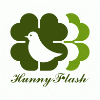 HunnyFlash logo vector logo