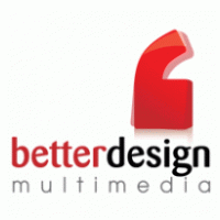 Better Design Multimedia logo vector logo