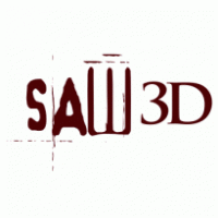 Saw 3D logo vector logo