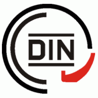 DIN logo vector logo