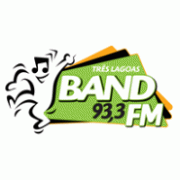 Band FM 93,3 Três Lagoas logo vector logo