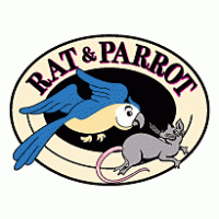 Rat & Parrot logo vector logo