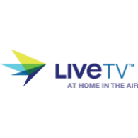 Live TV logo vector logo