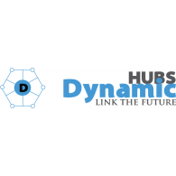 Dynamic Hubs logo vector logo