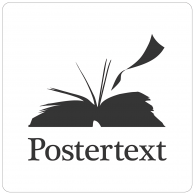 Postertext logo vector logo