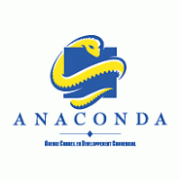Anaconda logo vector logo