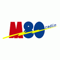 M80 Radio logo vector logo