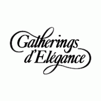 Gatherings d’Elegance logo vector logo