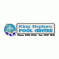 King Neptune Pool Centres logo vector logo