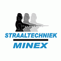 Straaltechniek Minex logo vector logo