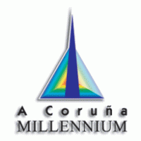 A Coruna Millenium logo vector logo