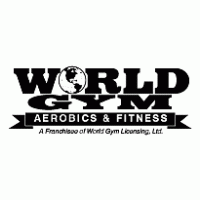 World Gym logo vector logo