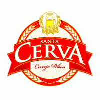Santa Cerva logo vector logo