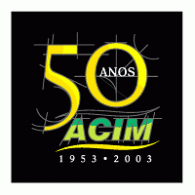 ACIM 50 Anos logo vector logo