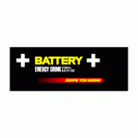 Battery Energy Drink logo vector logo