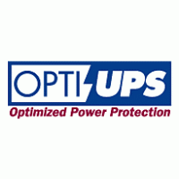 Opti UPS logo vector logo