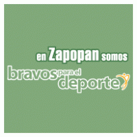 En Zapoppan Somos Brabos para el Deporte logo vector logo
