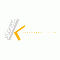 Skianet logo vector logo