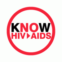 Know HIV Aids logo vector logo