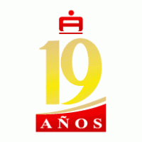 19 anos Caja Municipal de Arequipa logo vector logo