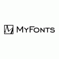 MyFonts logo vector logo