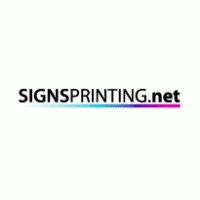 SignsPrinting logo vector logo