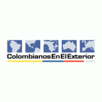 Colombianos en el Exterior logo vector logo