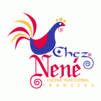 CHEZ NENЙ cocina tradicional francesa logo vector logo
