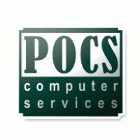P O Computer Services logo vector logo
