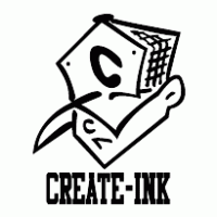 create-ink clothing logo vector logo
