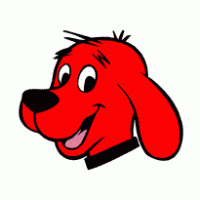 Clifford The Red Dog logo vector logo