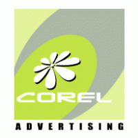 Corel Advertising logo vector logo