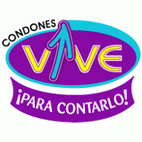 Condones VIVE logo vector logo