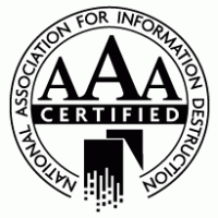 National Association for Information Destruction AAA Certified logo vector logo