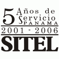 SITEL 5 A?OS logo vector logo