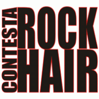 contesta rock hair logo vector logo