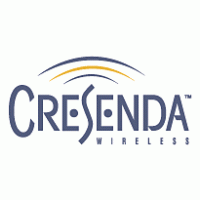 CreSenda Wireless logo vector logo