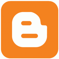 blogger B logo vector logo