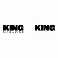 King Magazine logo vector logo