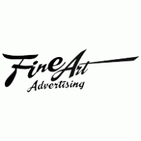 fine art logo vector logo