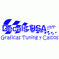 Decals USA logo vector logo