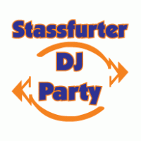 DJ Party logo vector logo