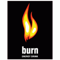 BURN ENERGY DRINK logo vector logo