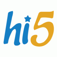 hi5 logo vector logo