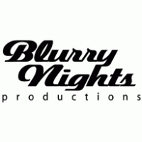 Blurry Nights Productions logo vector logo