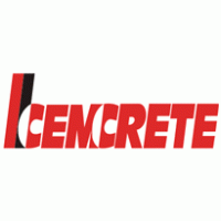 Cemcrete logo vector logo
