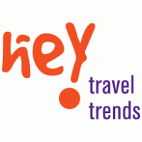 Hey Travel Trends logo vector logo