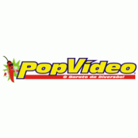 Pop Video logo vector logo