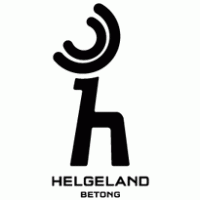 Helgeland Betong Standing logo vector logo