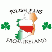 Polish fans from ireland logo vector logo